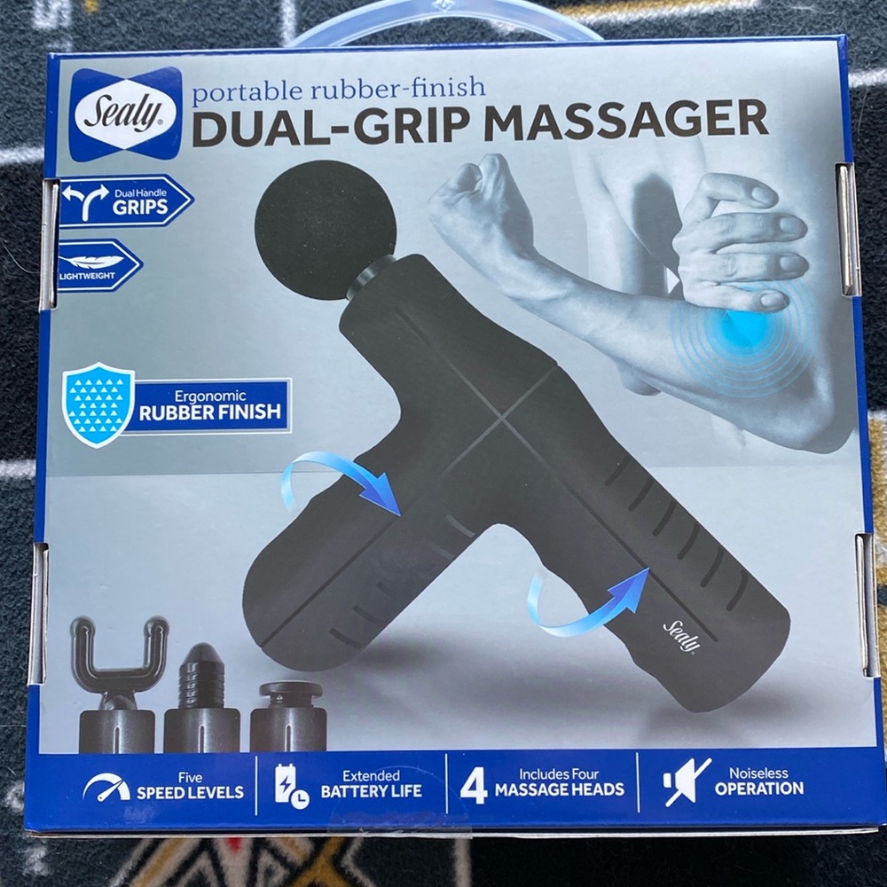 Sealy Dual Grip Massager